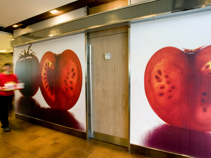 Interior design for MC Donald's