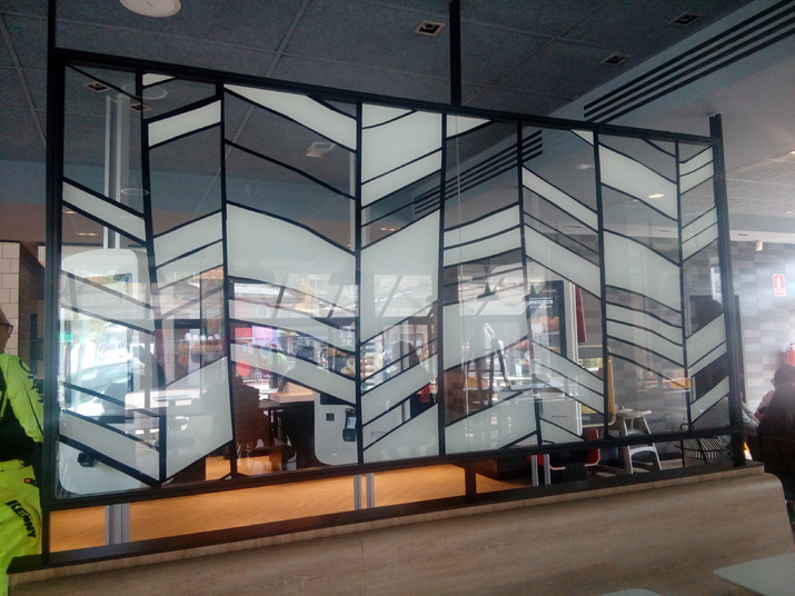 Interior design for MC Donald's