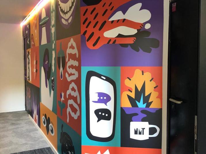 Interior design for MC Donald's
