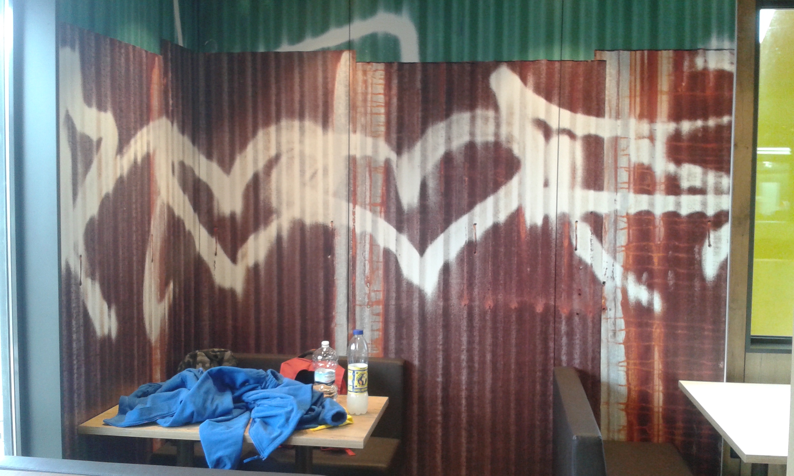 McDonald's decoración paredes vinilo