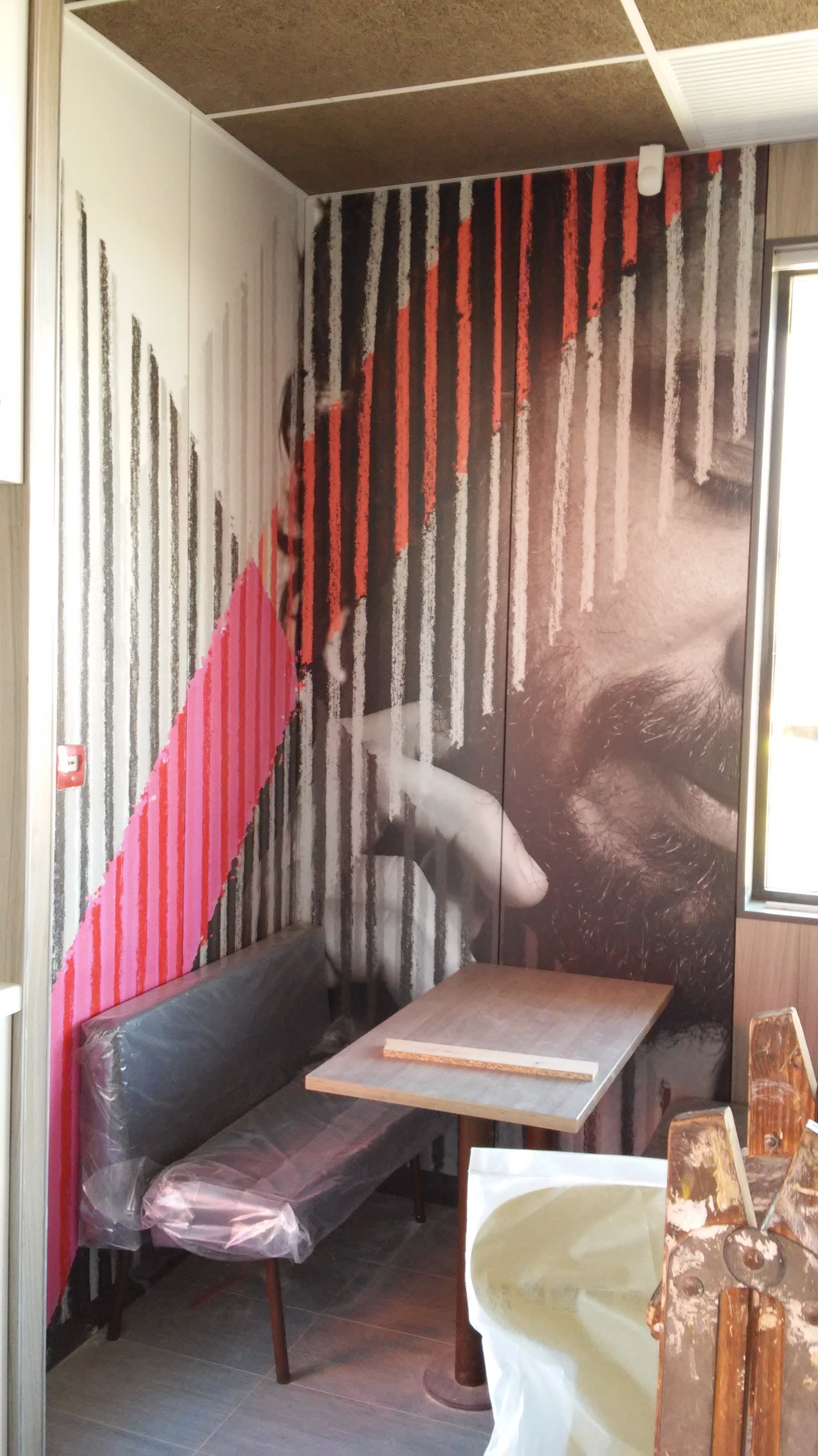 McDonald's gráfica decorativa interior