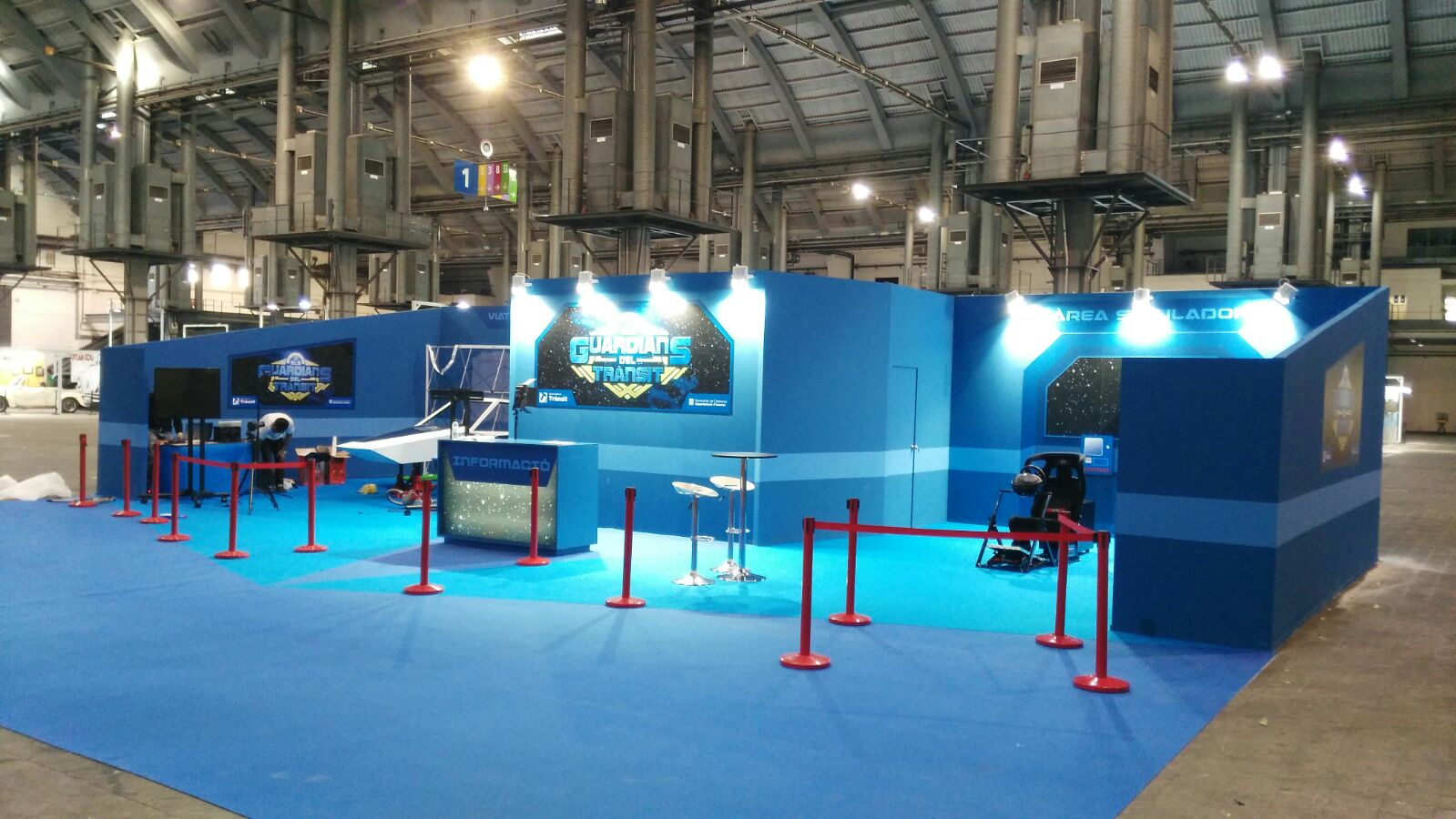 Stand Almirall en feria farmacéutica